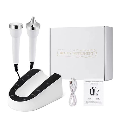 Ultrasound Skin Care Beauty Machine High Frequency Face Eye Massager Face Lifting Facial Clean SPA Ultrasonic Beauty Device