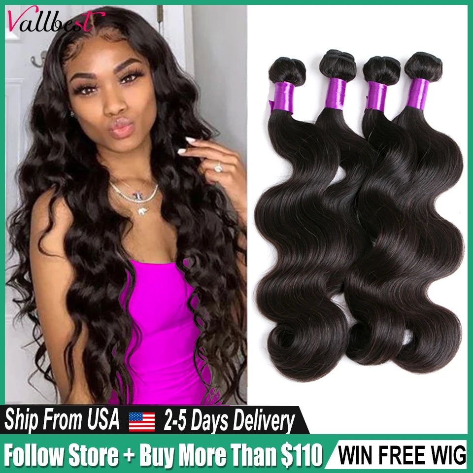 Peruvian Body Wave Bundles Remy Wavy Human Hair Extensions 3 4 Bundles Deals 100% Body Wave Human Hair Bundles