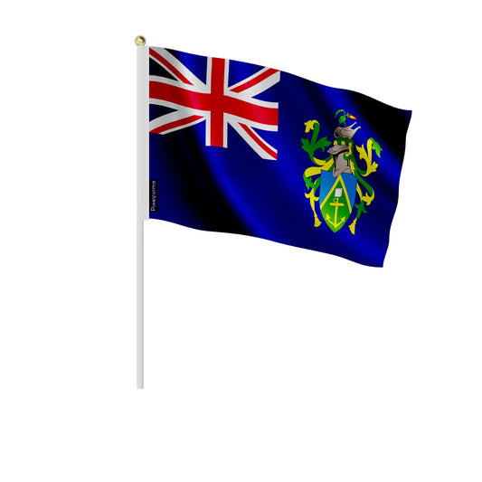 Lot De Mini-Drapeaux – Îles Pitcairn – À Tenir À La Main – Polyester