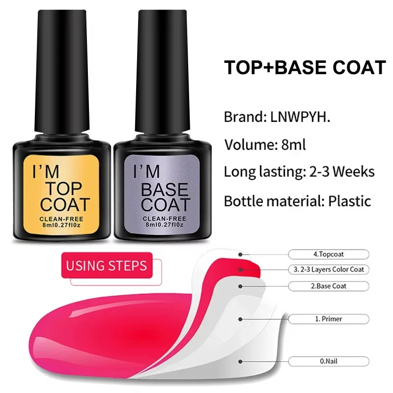 Nail Gel Kit with LED Nail Light Dryer Nail Drill Machine Poly Nail Extension Gel Varnish Kit Soak off Polish Manicure Tools Kit
